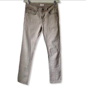 Boys size 18 Hudson light tan jean style pant